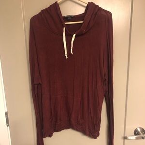 Maroon hoodie
